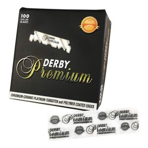 derby single edge razor blades - premium