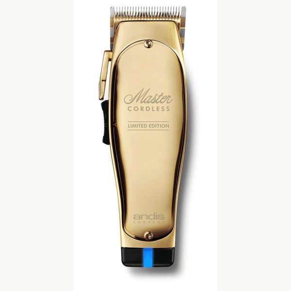 Andis Master Cordless Limited Edition Gold Clipper
