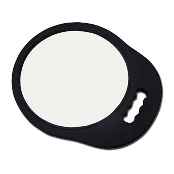 round foam mirror