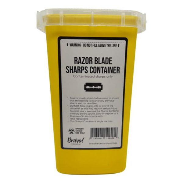 sharps container - yellow