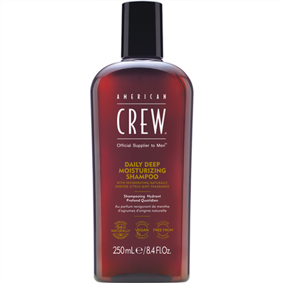 american crew daily deep moist shampoo 250ml